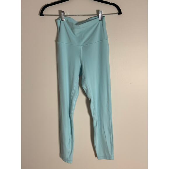 Lululemon Align High-Rise Pant 25" Icing Blue size 6 - Picture 4 of 7